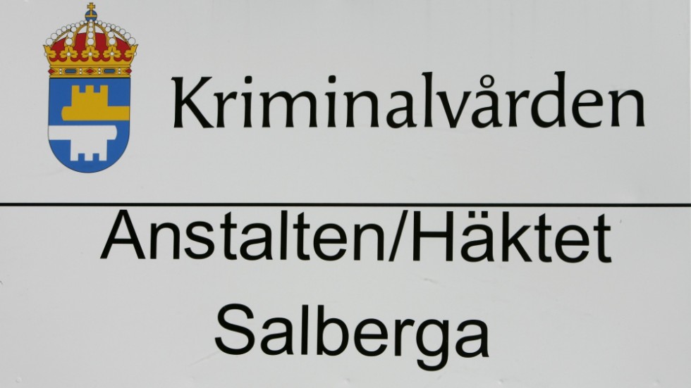 En fånge på Salberga avled. Arkivbild.