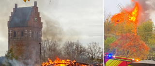 Två barn misstänks ha tänt eld på väderkvarnen i Torshälla – kan inte straffas: "Ingen olyckshändelse"