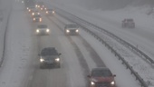 Snöfall kan skapa problem i trafiken