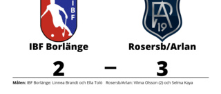 Rosersb/Arlan kvalklart efter seger mot IBF Borlänge