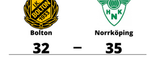 Segerraden förlängd för Norrköping - besegrade Bolton