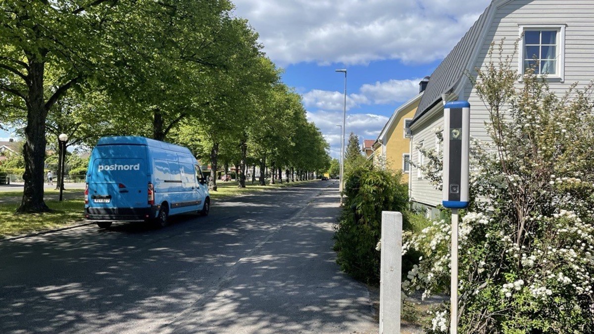 Fejkad fartkamera har dubbla syften
