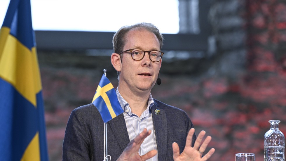 Utrikesminister Tobias Billström (M). Arkivbild.