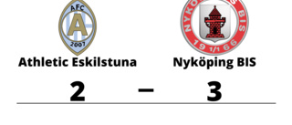 Nyköping BIS vinnare mot Athletic Eskilstuna i P 17 Div 1 Region 4 Grupp 1