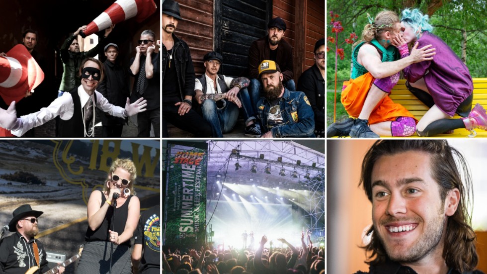 The Skellefteå concert summer offers a great variety of international and local artists.