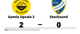 Gamla Upsala 2 vann mot Stocksund på Gamlis IP