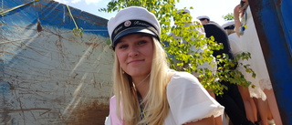 Mynta Rasmussen, 18, siktar på att bli polis