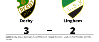 Stark seger för Derby i toppmatchen mot Linghem