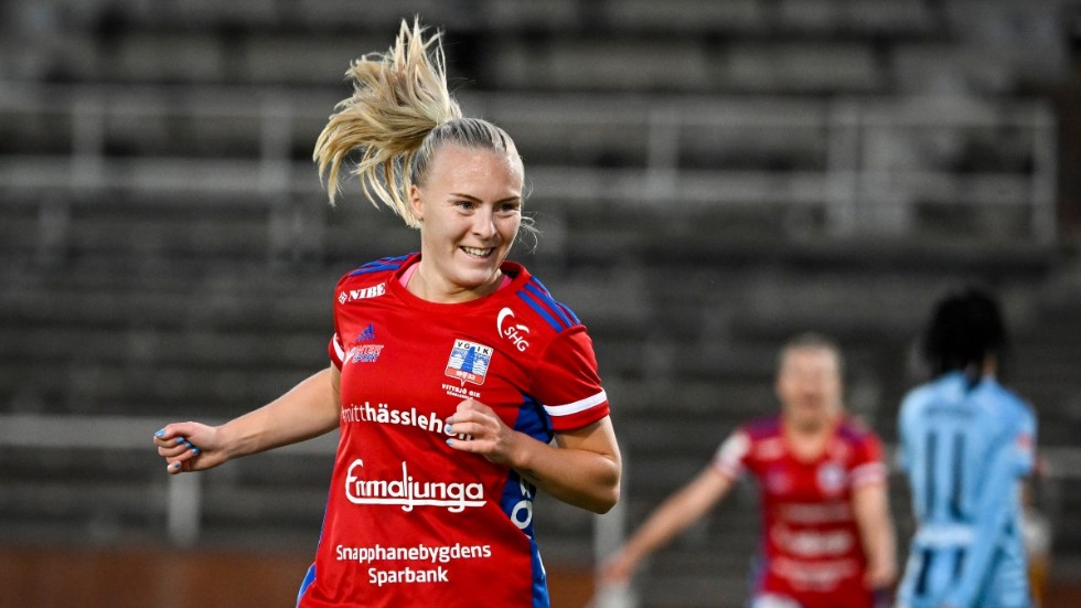 Vittsjös Jutta Rantala blev matchhjälte borta mot Djurgården i damallsvenskan i fotboll.