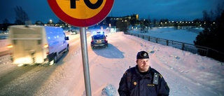 Nya hastighetsgränser välkomnas av polis