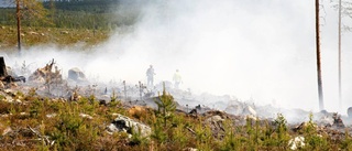 Ökad risk för skogsbränder i länet