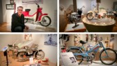 BILDEXTRA: Moppefrossa på museet – snygg design i fokus på utställning med klassiska mopeder