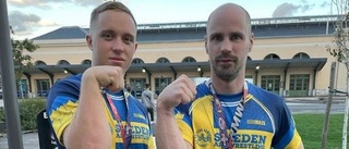 Veteranen och junioren från Luleå tog sina första VM-medaljer: ”Han har inte hållit på i ett år ens”