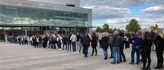 LHC:s vädjan efter långa köerna senast: "Kom i god tid" • "Kommer att bli ruskigt tryck"