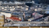 Folkets hus i Anderslöv brann ner i natt