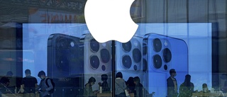 Fack bildat i Applebutik i USA