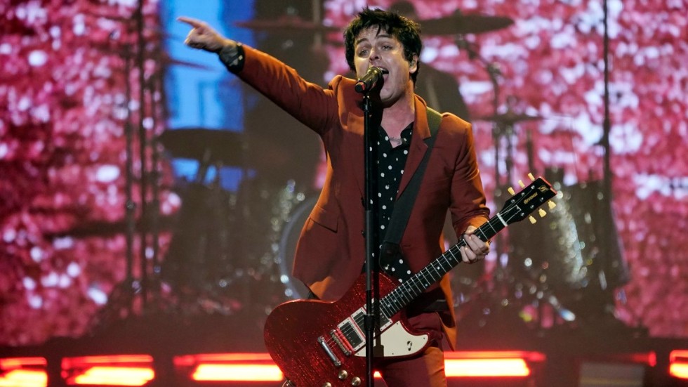 Billie Joe Armstrong i Green Day har ställt in sin konsert i Moskva. Arkivbild.