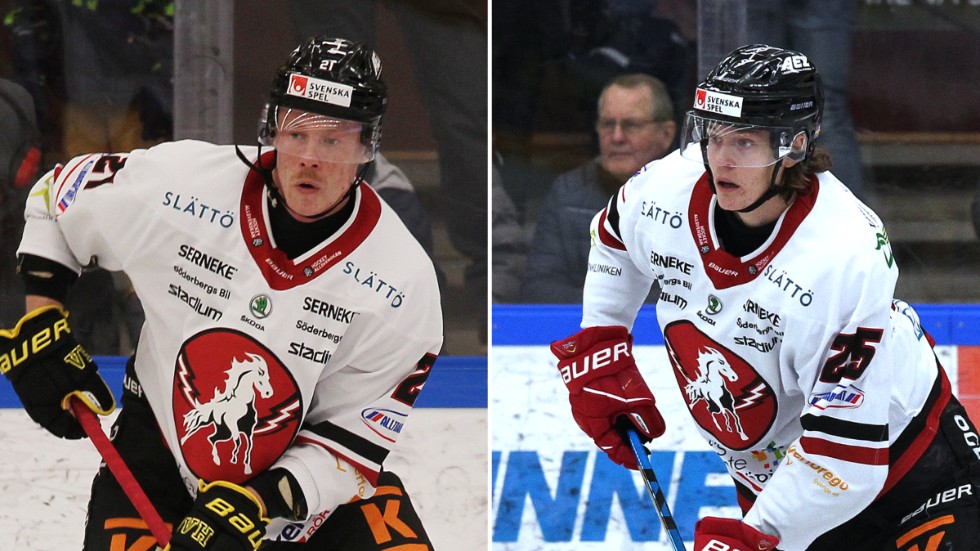 Pelle Ström och Christian Lindberg spelade för Vita Hästen som föll mot Västervik borta.