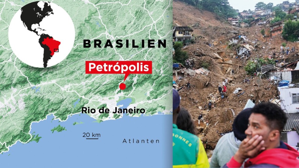 Petrópolis ligger i delstaten Rio de Janeiro.