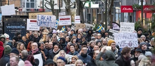 Uppemot 900 protesterade mot vaccinpass i Malmö