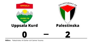 Uppsala Kurd förlorade hemma mot Palestinska