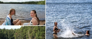 Undangömda badsjön i skogen: "Hit hittar inte turister"