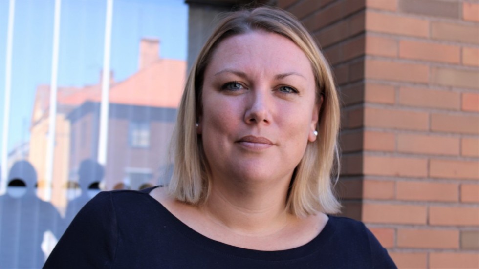 Marie Nicholson, riksdagsledamot för Moderaterna i Kalmar län. 