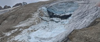 Många saknas efter glaciärras i Alperna