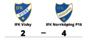 IFK Norrköping P16 vann borta mot IFK Visby