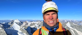 Uppsalabon klättrar 82 alptoppar på 82 dagar – vill uppmärksamma glaciärkollapsen: "Fanns nästan inget kvar"
