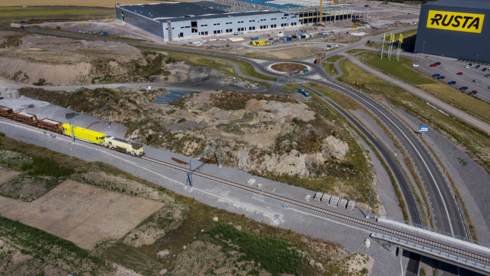 Norrköpings planer på logistikcentrum på bästa jordbruksmark är avskräckande, skriver Stefan Andersson. Bilden från Malmölandet.
