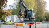 Stort VA-arbete påverkar trafiken i Nyköping – i två månader