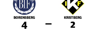 Borensberg vann mot Kristberg - trots underläge i halvtid