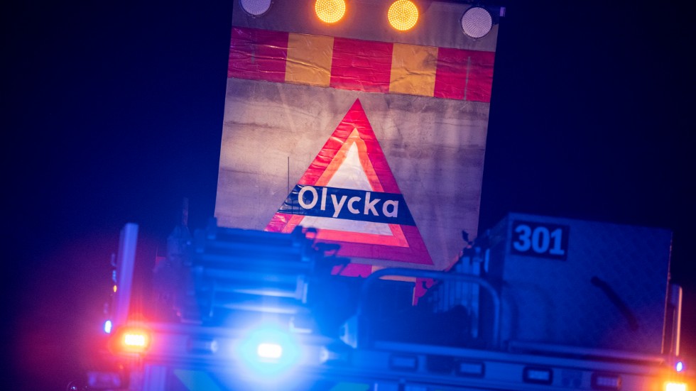 Olyckan inträffade vid 02.40 natten mot torsdag, i höjd med Öndal.