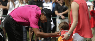 Tiger Woods tävlar med sonen mot Sörenstam