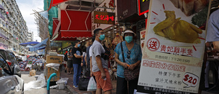 Soplarm i Hongkong: Engångsplast överallt