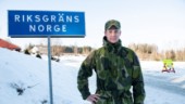 Svenska soldater på plats vid norska gränsen