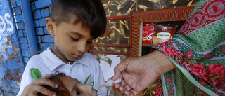 Insamling för att utrota polio helt
