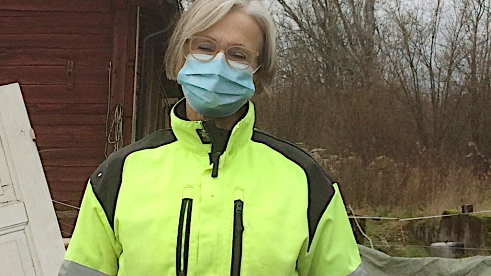 Lena Hjelte (SD) vill att ledamöterna i socialnämnden ska föregå med gott exempel och bära munskydd vid sina sammanträden.