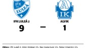 Målfest när IFK Luleå 2 krossade Alvik