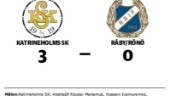 Råby/Rönö föll mot Katrineholms SK på bortaplan