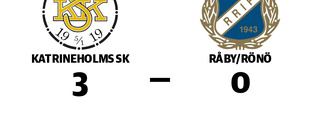 Katrineholms SK segrade mot Råby/Rönö på hemmaplan