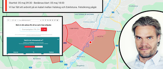 Hundratals Eskilstunabor utan stadsnätet: "Väldigt mycket problem sen IP-only tog över"