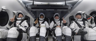 Astronauter tillbaka på jorden igen