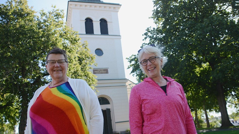 Lena Kidsten (S) och Susanne Rinaldo (POSK) toppar var sin lista i kyrkovalet, men är i stora drag överens i sakfrågorna. "Det viktigaste är att vi har kvar en levande demokrati och att kyrkan står för allas lika värde