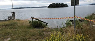 Avloppsvatten rinner ut i Bråviken