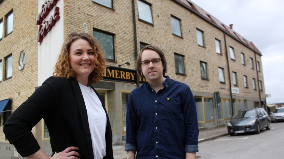 Johanna Rotebäck och Johannes Widergren är de senaste tillskotten till reporterstyrkan på nyhetsredaktionen i Vimmerby.