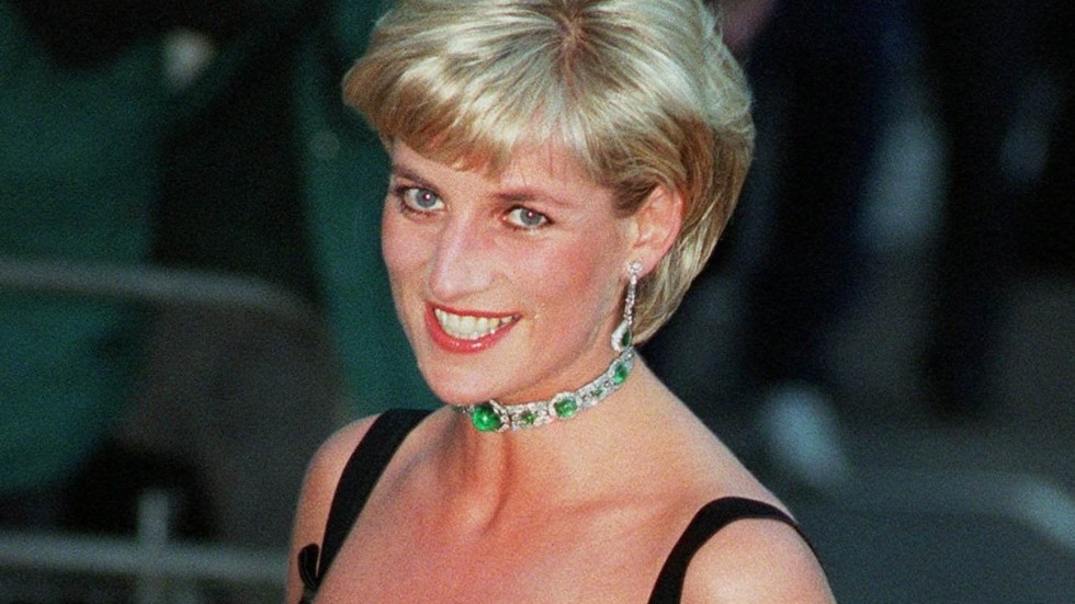 Prinsessan Diana, fotograferad på Tate Gallery i London, i juli 1997 kort innan hon omkom. Arkivbild.