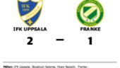 IFK Uppsala vann hemma mot Franke