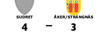 Sudret vann i förlängningen mot Åker/Strängnäs